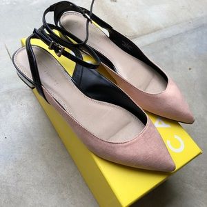Asos suede flats